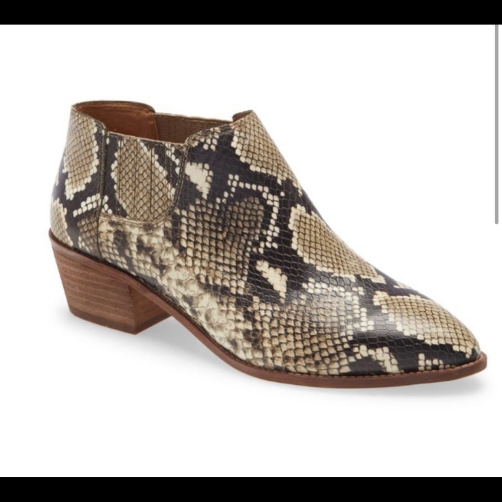 Madewell Snakeskin Boots